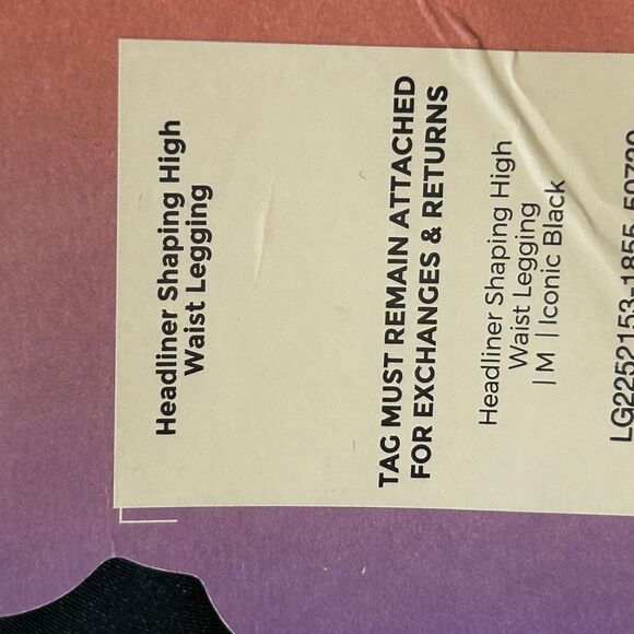 Yitty Headliner Shaping High Waist Leggings Black Size M NWT - Picture 3 of 7